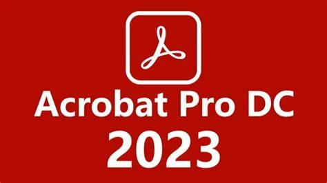 Acrobat Pro DC2023安装教程-柳丝资源站